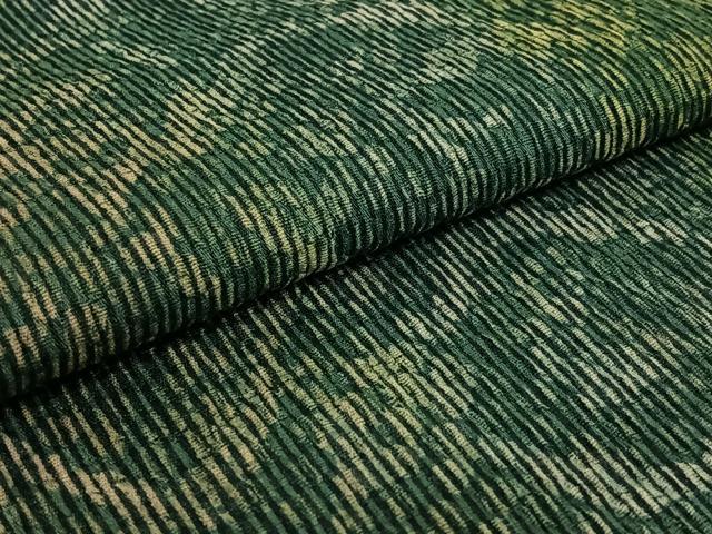 平和屋着物▽上質な小紋 単衣 横段流水文 正絹 逸品 AABE6701jh
