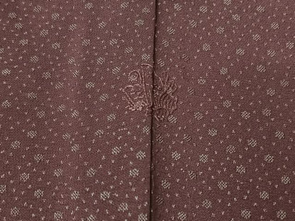 平和屋着物▽上質な小紋 単衣 霰文 正絹 逸品 AABE6702jh