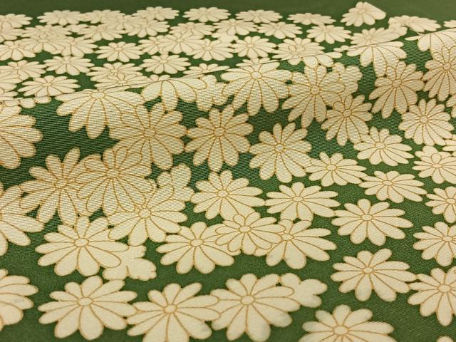 平和屋着物▽豪華色留袖 単衣 菊 正絹 逸品 AABE6704jh