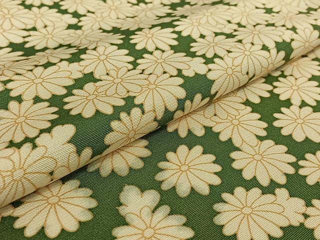 平和屋着物▽豪華色留袖 単衣 菊 正絹 逸品 AABE6704jh