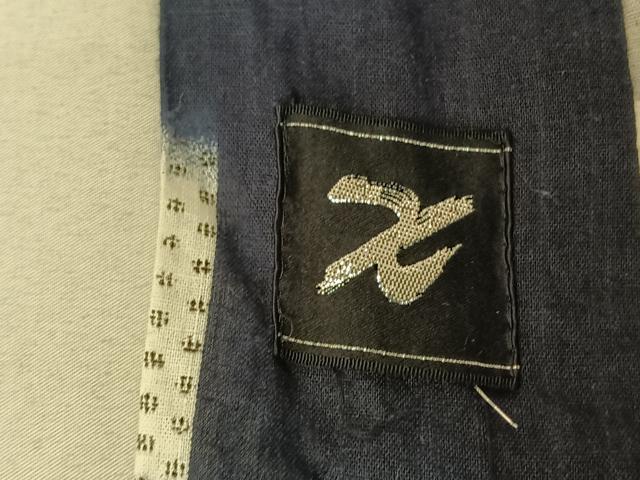 平和屋着物▽小紋 単衣 市松文様 AABE6705jh
