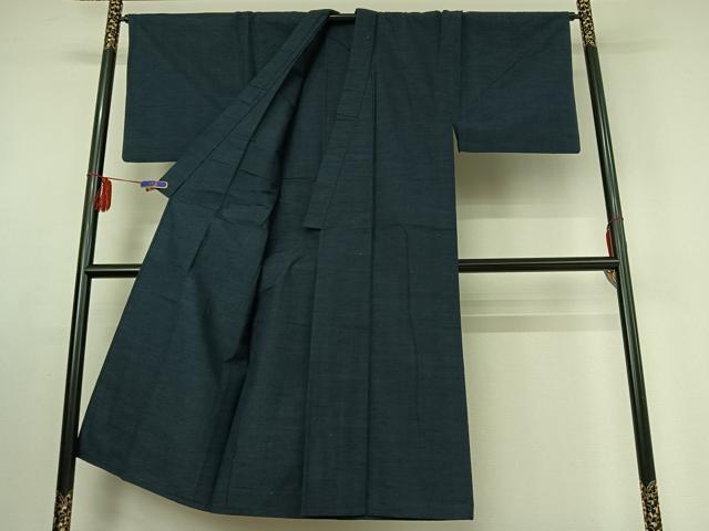 平和屋着物▽男性 紬 単衣 アンサンブル 霞文 正絹 逸品 AABE6707jh
