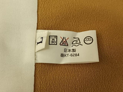 平和屋着物▽訪問着 単衣 霞文 暈し染め 洗える着物 AABE6713jh