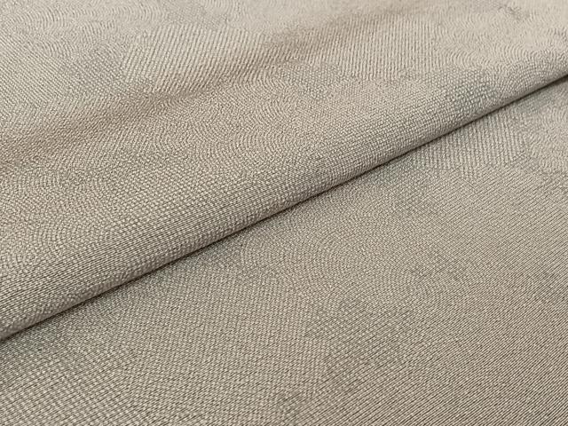平和屋着物▽江戸小紋 単衣 作家物 雪輪文 正絹 逸品 AABE6715jh