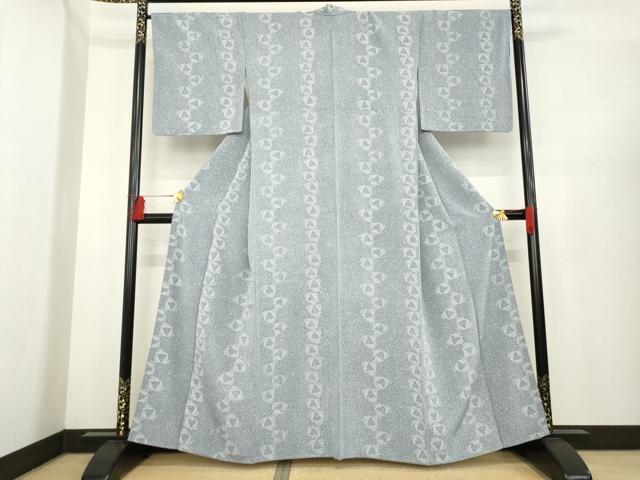 平和屋着物●上質な小紋　鳥丸文　正絹　逸品　AABE6769ck 平和屋着物○上質な小紋 鳥丸文 正絹 逸品 AABE6769ck