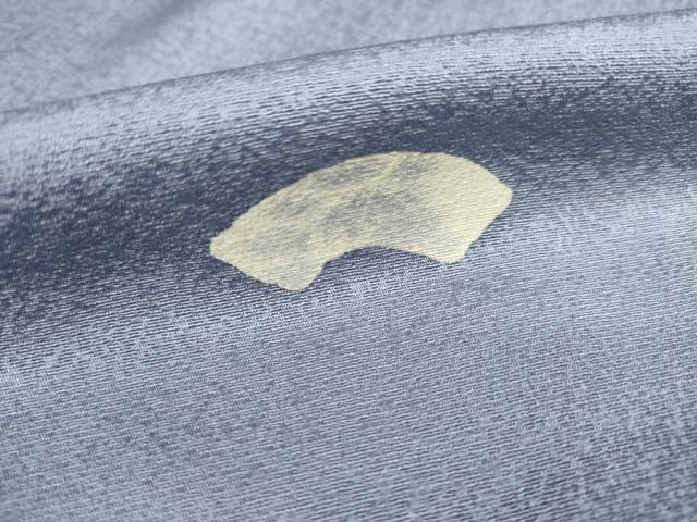 平和屋着物○江戸小紋 地紙花文 正絹 逸品 AABE6774ck