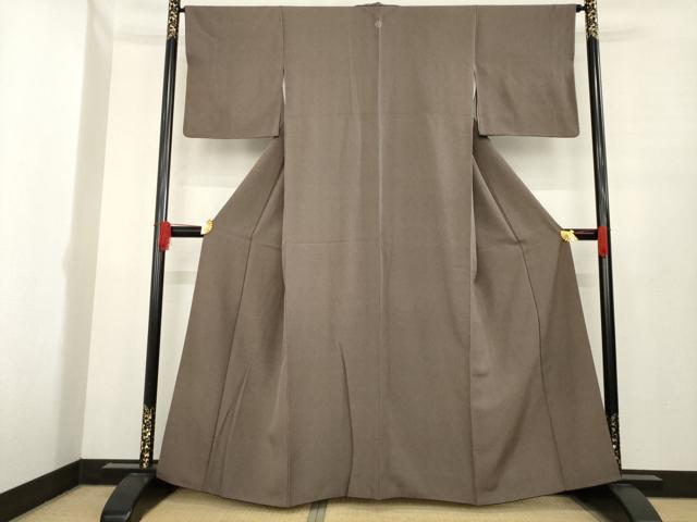 平和屋着物○江戸小紋 角通し 正絹 逸品 AABE6780ck