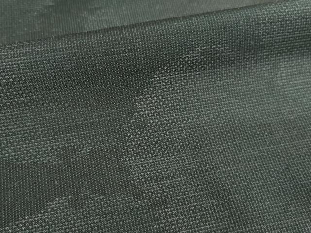 平和屋着物○本場大島紬 カタス7マルキ 雪輪重ね文 正絹 逸品 AABE6787ck