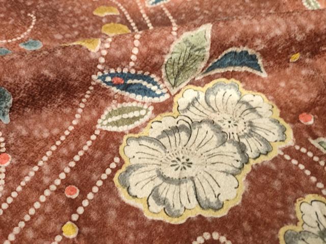 平和屋着物●訪問着 辻が花 流水花文 暈し染め 正絹 逸品 AABE6798ck