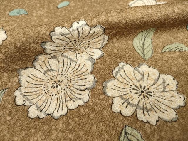 平和屋着物●訪問着 辻が花 流水花文 暈し染め 正絹 逸品 AABE6798ck