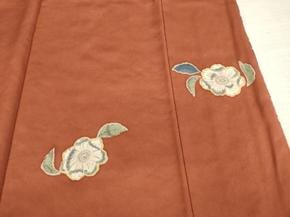 平和屋着物●訪問着 辻が花 流水花文 暈し染め 正絹 逸品 AABE6798ck