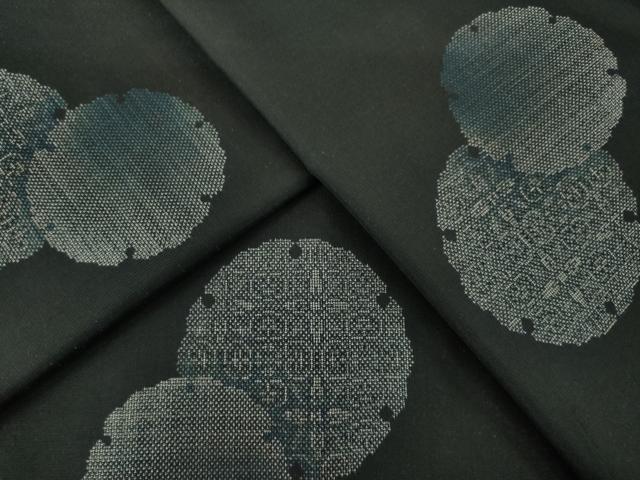 ☆平和島様☆専用出品商品です！ 平和屋着物○本場大島紬 7マルキ 草木文 やまと誂製 正絹 逸品 未使用