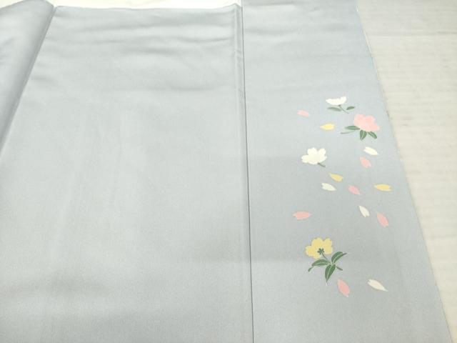 平和屋着物○友禅作家 岡部修治 訪問着 童子花篭文 暈し染め