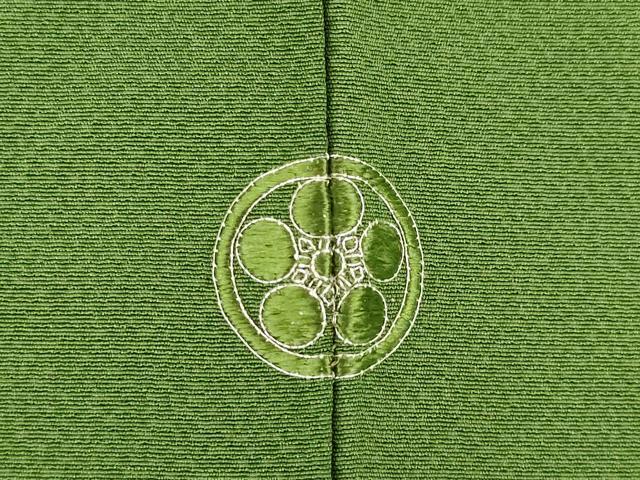 平和屋着物○染色作家 草野一騎 訪問着 竹 金彩 正絹 逸品 AABE6830ck