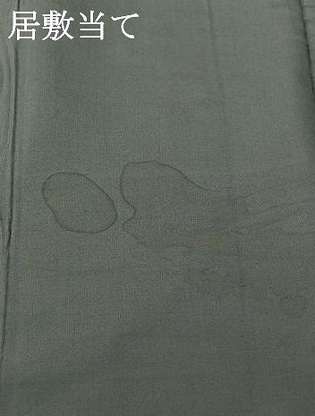 平和屋着物▽上質な紬 単衣 松 正絹 逸品 AABE6874jh