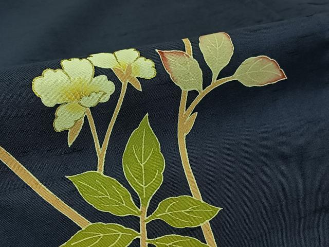 平和屋着物▽本加賀友禅作家 成竹登茂男 訪問着 単衣