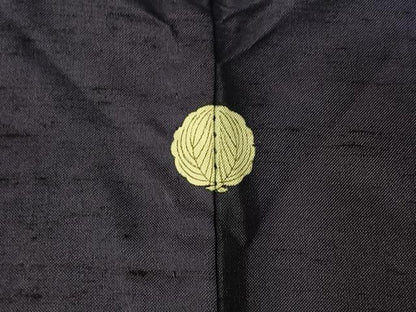 平和屋着物▽本加賀友禅作家 成竹登茂男 訪問着 単衣 白山紬地 枝花文 正絹 逸品 AABE6884jh