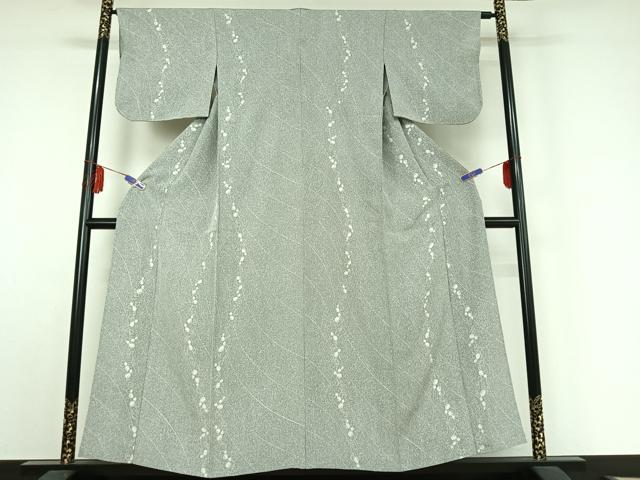 平和屋着物▽上質な小紋　単衣　瓢箪　正絹　逸品　AABE6917jh 平和屋着物▽上質な小紋 単衣 瓢箪 正絹 逸品 AABE6917jh