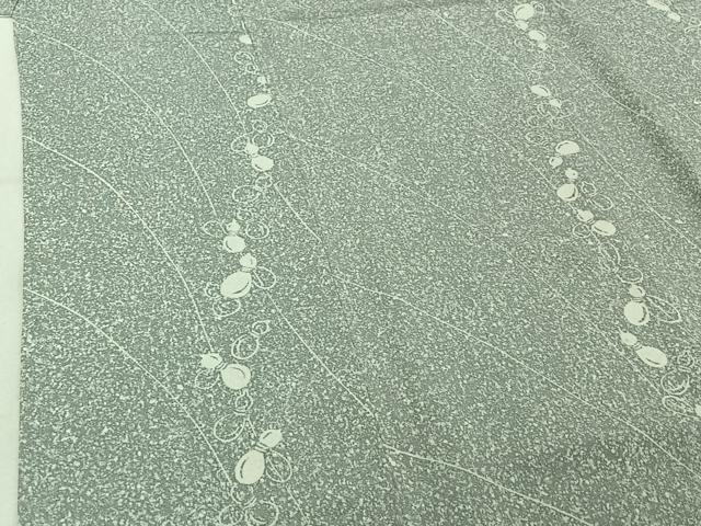 平和屋着物▽上質な小紋　単衣　瓢箪　正絹　逸品　AABE6917jh 平和屋着物▽上質な小紋 単衣 瓢箪 正絹 逸品 AABE6917jh
