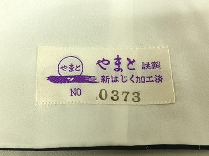 平和屋着物▽上質な小紋 単衣 捩り織 蜻蛉 やまと誂製 正絹 逸品 AABE6920jh