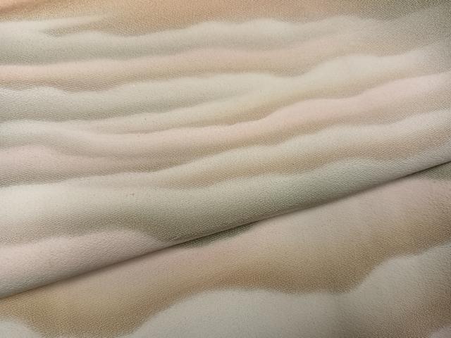 平和屋着物●近代日本画の巨匠　横山大観　じゅらく謹製　訪問着　霞文　暈し染め　正絹　逸品　AABE6936ph 平和屋着物○近代日本画の巨匠 横山大観 じゅらく謹製 訪問着 霞