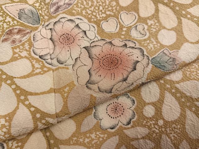 平和屋着物○訪問着 辻が花 暈し染め 正絹 逸品 AABE6949ph
