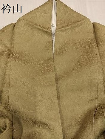平和屋着物●上質な色無地　木蘭色　正絹　逸品　AABE6981ph