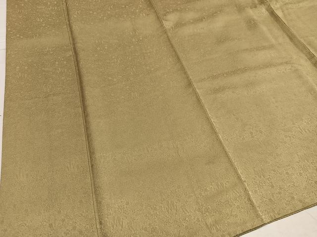 平和屋着物●上質な色無地　木蘭色　正絹　逸品　AABE6981ph