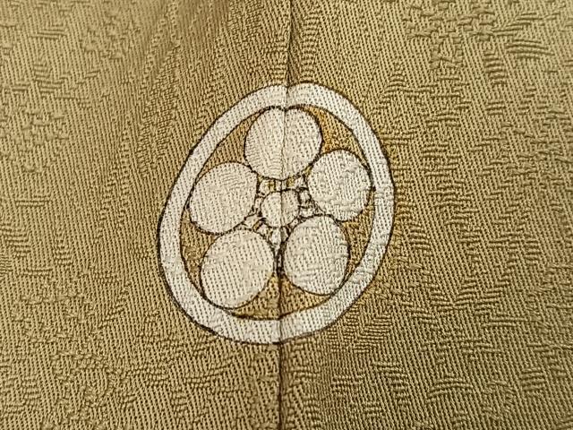 平和屋着物●上質な色無地　木蘭色　正絹　逸品　AABE6981ph