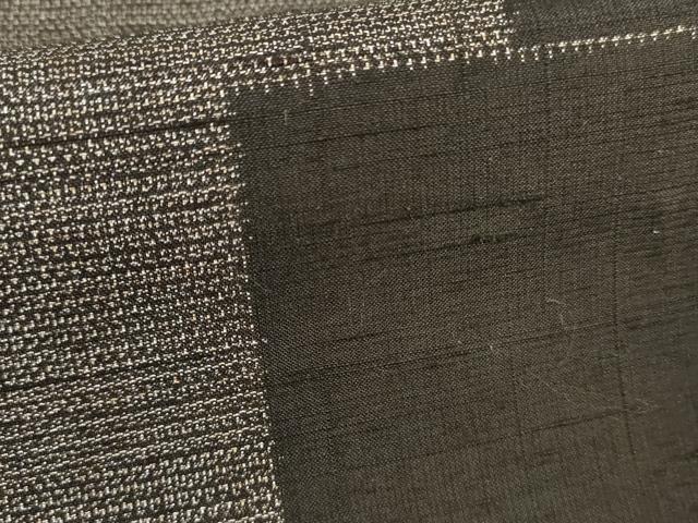 平和屋着物●上質な紬 色紙重ね文 正絹 逸品 未使用 AABE7042cs
