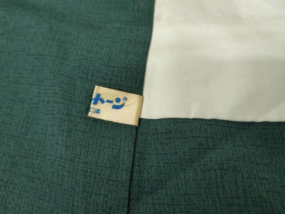平和屋着物●訪問着 作家物 杢目絞り 地紙花文 正絹 逸品 AABE7082cs