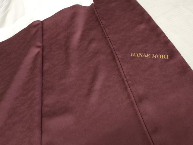 平和屋着物●森英恵・HANAE MORI　訪問着　刺繍　竜田川　金糸　金彩　ロング丈　正絹　逸品　AABE7119cs 平和屋着物○森英恵・HANAE MORI 訪問着 刺繍 竜田川 金糸 金彩 ロング