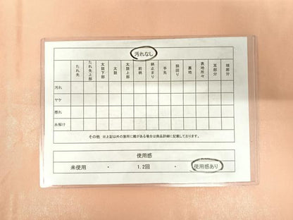 平和屋着物◎六通柄袋帯 唐織 群鶴文 銀糸 正絹 逸品 AABE7203yx