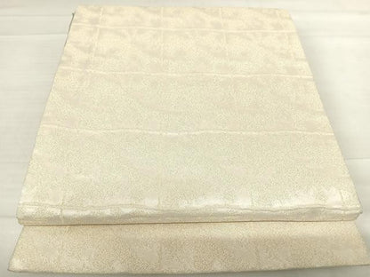 平和屋着物◎両面 全通柄袋帯 石畳文 金糸 正絹 逸品 AABE7236yx