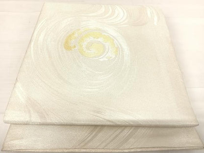 平和屋着物◎両面 全通柄袋帯 石畳文 金糸 正絹 逸品 AABE7236yx