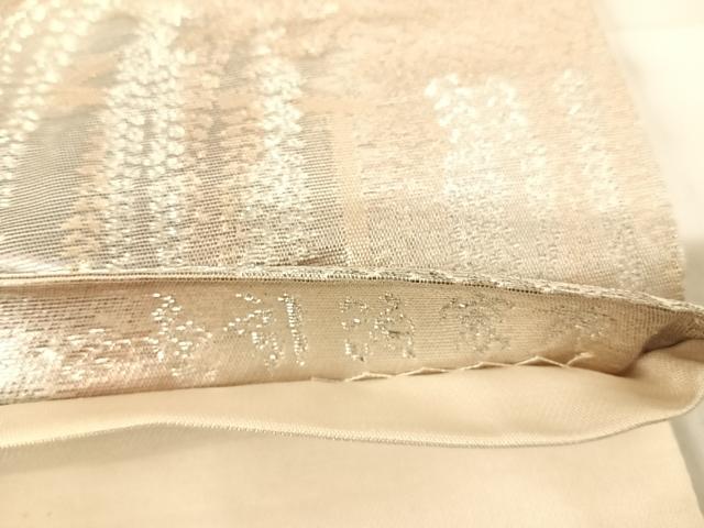 平和屋着物◎六通柄袋帯 京洛錦 風景文 二重引箔袋帯 正絹 逸品 AABE7286yx