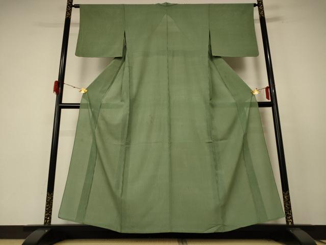 平和屋着物＊夏物 人間国宝 小宮康孝 江戸小紋 絽 立涌文様 正絹 逸品 AABE7412jd