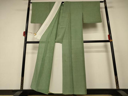 平和屋着物＊夏物 人間国宝 小宮康孝 江戸小紋 絽 立涌文様 正絹 逸品 AABE7412jd