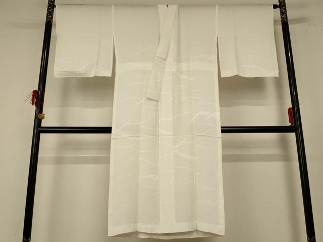 平和屋着物＊夏物 長襦袢 絽 雪芝文 正絹 逸品 AABE7415jd