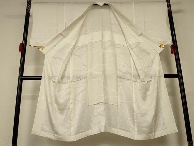 平和屋着物＊夏物 長襦袢 絽 雪芝文 正絹 逸品 AABE7415jd