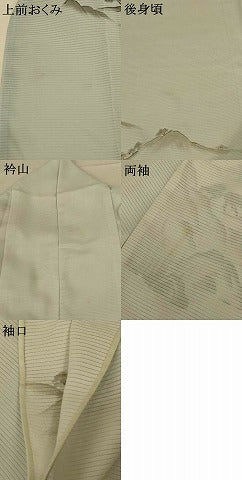 平和屋着物＊夏物 訪問着 絽 風景文 洗える着物 AABE7425jd