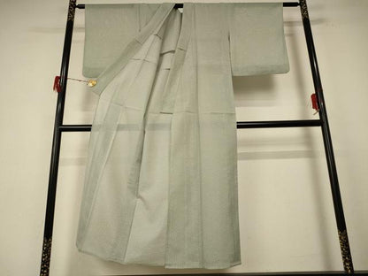 平和屋着物＊夏物 小紋 絽 花づくし 洗える着物 AABE7435jd
