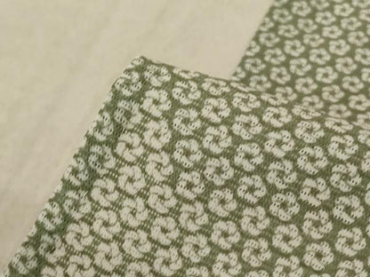 平和屋着物＊夏物 小紋 絽 花づくし 洗える着物 AABE7435jd