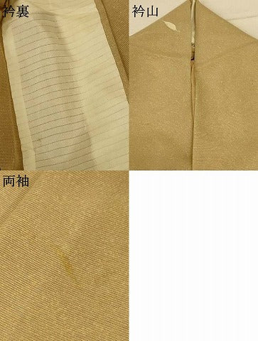 平和屋着物＊夏物 小紋 絽 舞葉文 やまと誂製 正絹 逸品 AABE7473jd