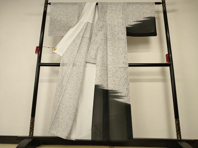平和屋着物＊夏物 訪問着 絽 霞文 洗える着物 AABE7477jd