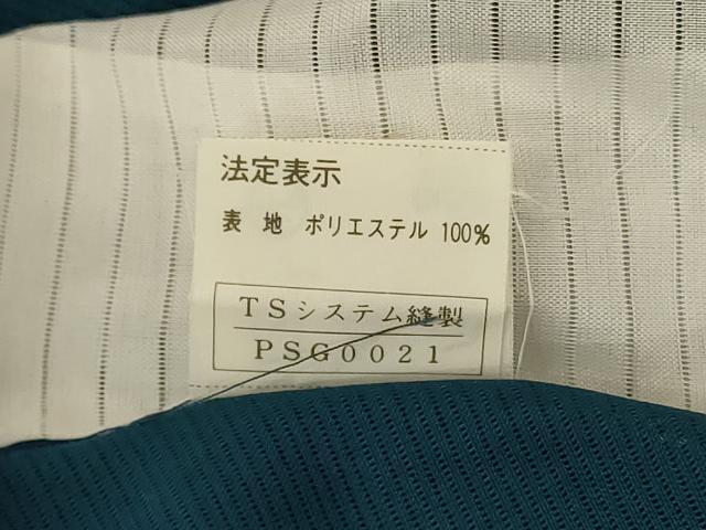 平和屋着物＊夏物 色無地 絽 高麗納戸色 洗える着物 AABE7482jd