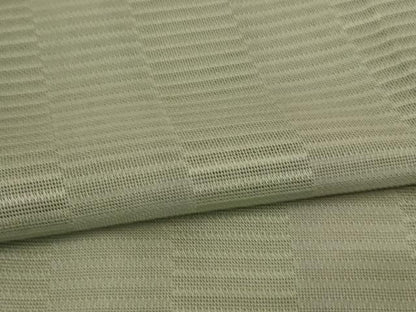 平和屋着物＊夏物 小紋 紗 縞 正絹 逸品 AABE7487jd