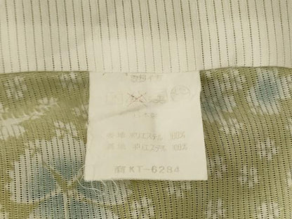 平和屋着物＊夏物 小紋 絽 花尽くし 洗える着物 AABE7508jd