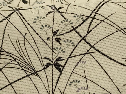 平和屋着物＊夏物 小紋 絽 草葉文 洗える着物 AABE7517jd