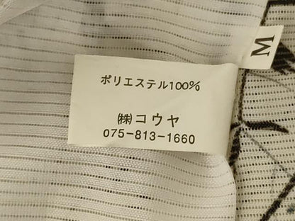 平和屋着物＊夏物 小紋 絽 草葉文 洗える着物 AABE7517jd